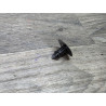 clips agrafe fixation plastic cache noir