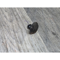 clips agrafe fixation plastic cache noir