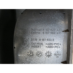 console centrale plastic de frein a main bmw e36 511681678229