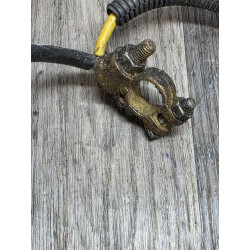 cosse de batterie avec cable et porte fusible peugeot