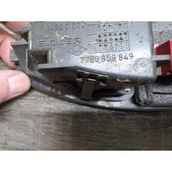 bouton leve vitre arriere droit avec support et cendrier renault safrane 7700810904