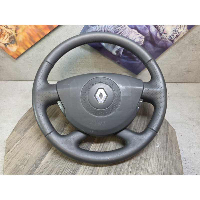volant commande au volant avec airbag renault velstais 8200139852 8200102819