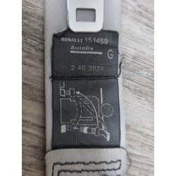 enrouleur de ceinture arriere gauche renault megane scenic 1 autoliv 151459