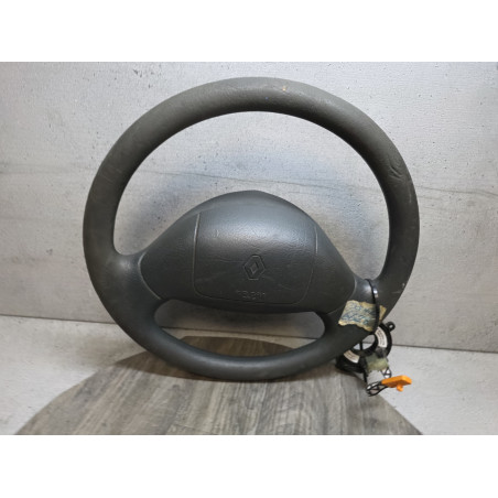 volant avec airbag et contacteur tournant renault megane scenic 1 7700840099