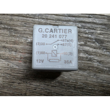 relais 5 broches 12v 35A cartier 20241074 8200351489