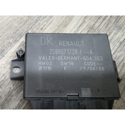 calculateur boitier gestion aide au stationnement renault grand scenic 3 259907172r
