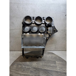 console centrale alu brosse alfa romeo 159 pour montage avec gps