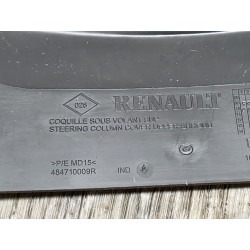 cache superieur plastic colonne de direction renault grand scenic 3 484710009r
