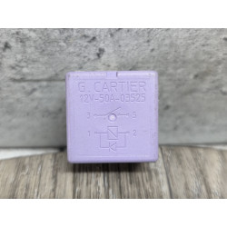 relais 4 broches 12V 50A CARTIER 03525