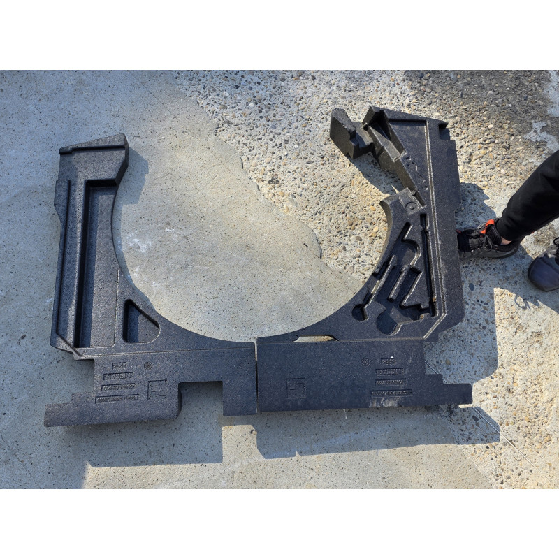 kit boite plastic rangement outil coffre nissan qashqai 84979JD000 84977JD000
