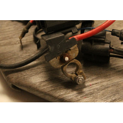cable cablage electrique avec fusible et cosse de batterie masse et plus Ford Escort injection 91ag14a076ab