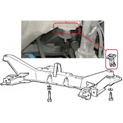 silentbloc palier vis Articulation rotule bras berceau arriere peugeot 205 309 p205 p309 352333