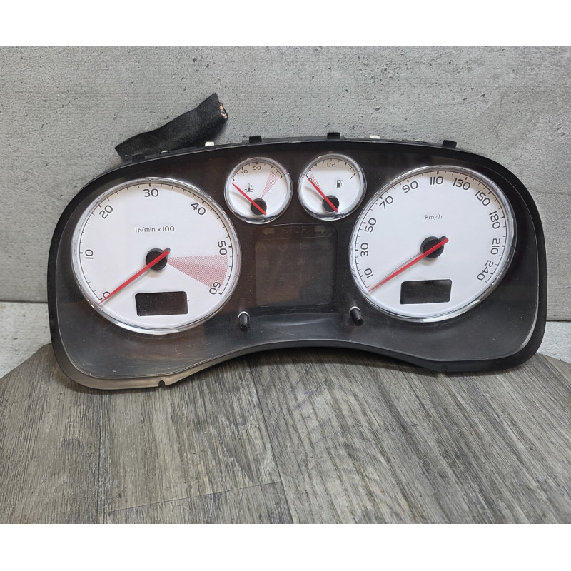 compteur combine instrument peugeot 307 P307 9661323180