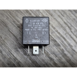 relais 12V centrale clignotante cartier renault 7700638976 54201045