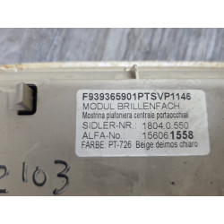 eclairage plafonnier avec rangement lunette videpoche alfa romeo 159 156061558