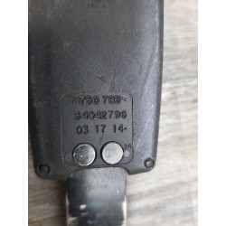 pedoncule  attache gache ceinture securite avant gauche Renault clio 3 modus 34042796
