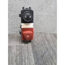 bouton warning fermeture centralise Renault megane scenic 2 8200407415