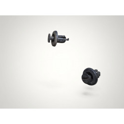 clips divers fixation Rivet plastique