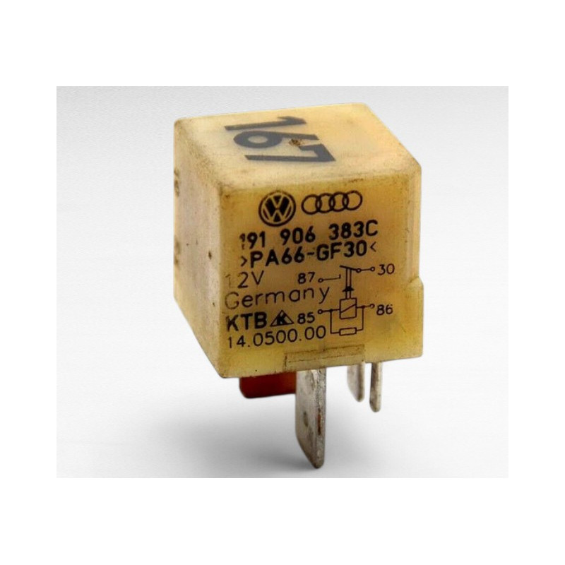 relais pompe a carburant VW VOLKSWAGEN AUDI RELAIS 167 191906383 C