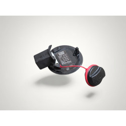 trappe a carburant avec bouchon de reservoir opel corsa D 13354564