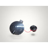 trappe a carburant avec bouchon de reservoir opel corsa D 13354564