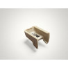 cache plastic fixation pare soleil alfa romeo 159