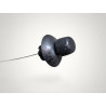 bouton plastic reglage  retroviseur gauche patte fixation seat ibiza 1J0857520A 6L0857520