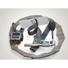 enrouleur de ceinture avant gauche avec pretensionneur et gache pedoncule opel corsa D corsa E 617107600 13214638
