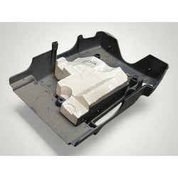 cache garniture inferieur de colonne de direction renault laguna 1 7700423191