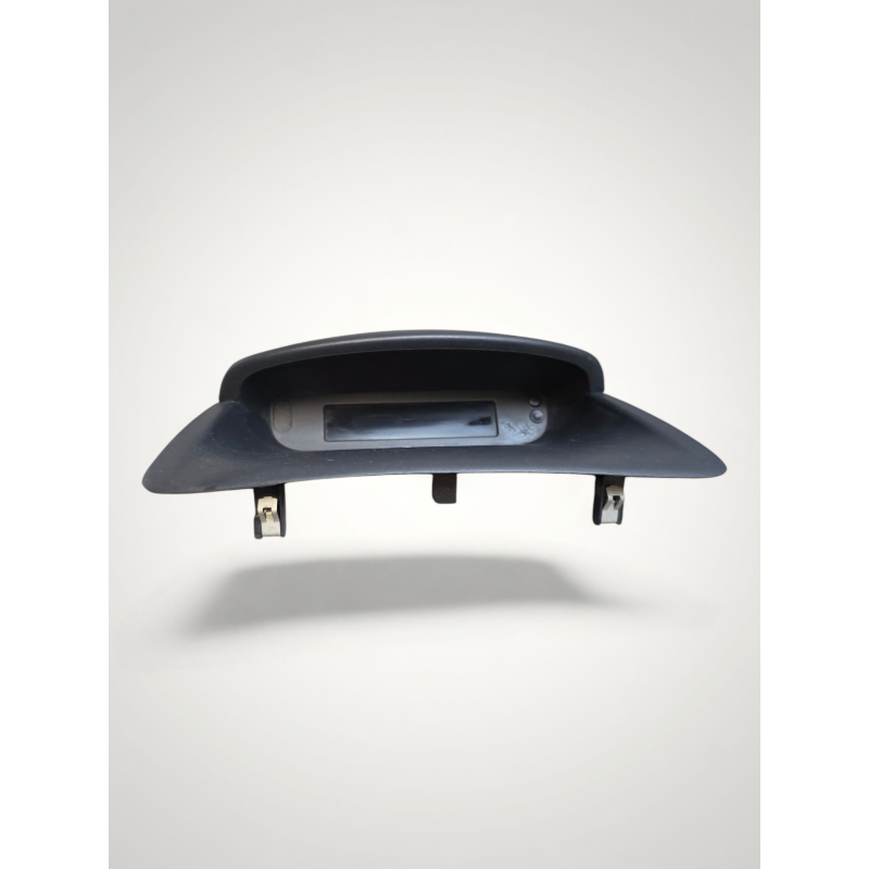 ecran multifonction horloge avec support plastic tableau de bord renault clio 3 8200755144 8500407759