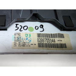 ecran multifonction horloge avec support plastic tableau de bord renault clio 3 8200755144 8500407759