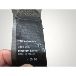 enrouleur de ceinture avant droit avec pretensionneur  renault clio 3 34052522 8200838217 34054606A 8200789547 34052799A