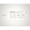 vide poche porte avant droit renault kangoo 8200115534 7700304759