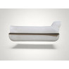 plastic garniture seuil de porte arriere gauvhe Kia cerato 85875-2F000