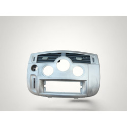 plastic console centrale tableau de bord avec grille aeration ventilation renault scenic 2 8200140713 8200140724